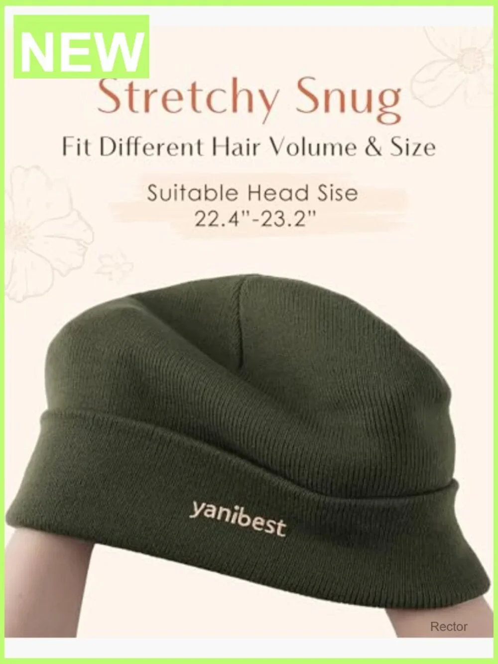 Silk Lined Knitted Beanie Winter Hat Unisex Slouchy Skull Cap